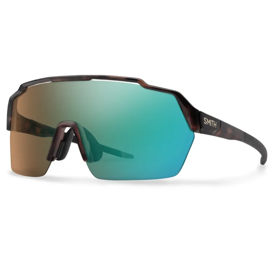 Mtb-Brillen|Racefietsbrillen < Smith Shift Split MAG Bril - Matte Tortoise - Brown Opal Mirror | Clear