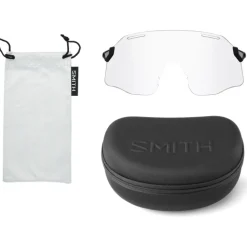Smith Vert PivLock ChromaPop Bril - Matte Black - Black | Clear
