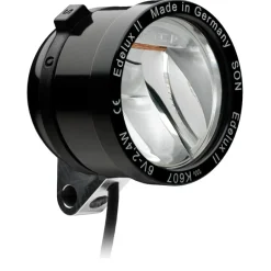 Voorlampen|Verlichting < SON Edelux II LED Front Light with Coaxial Junction Box - black anodized