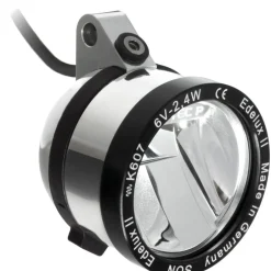 Voorlampen|Verlichting < SON Edelux II LED Front Light with Inverted Mount - silver polished