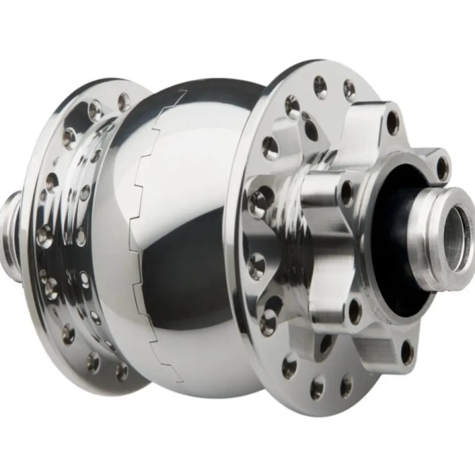 Naven En Freewheel < SON 28 12 Hub Dynamo - 6-Bolt - 12x100mm - 32 Holes - polished
