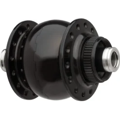 SON 28 12 Hub Dynamo - Centerlock - 12x100mm - 24 Holes - black anodized