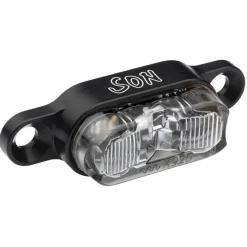 Dynamo Verlichting|Achterlampen < SON Rear Light for Carrier Mounting - black