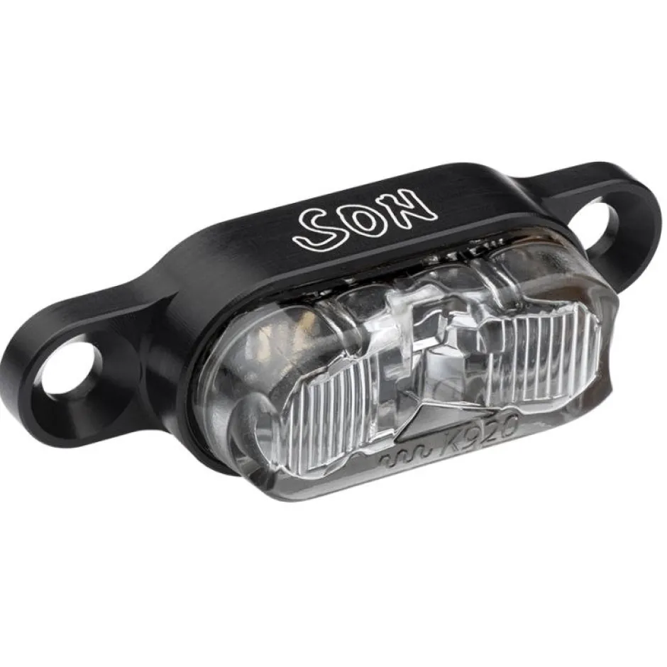 Dynamo Verlichting|Achterlampen < SON Rear Light for Carrier Mounting - black
