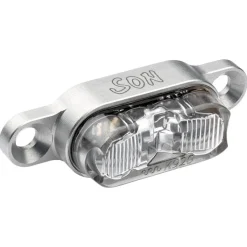 Dynamo Verlichting|Achterlampen < SON Rear Light for Carrier Mounting - silver