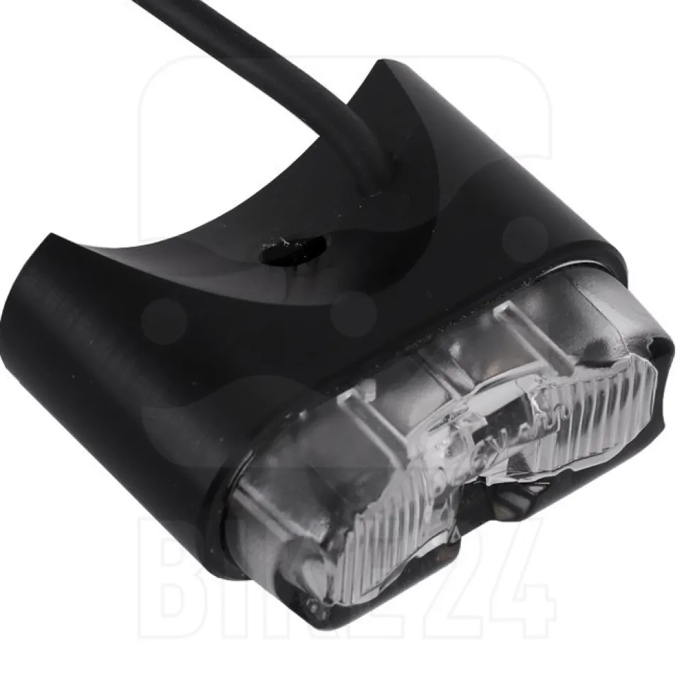 SON Rear Light for Mudguard Mounting - black/clear