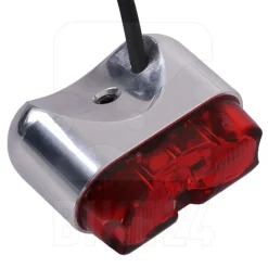 SON Rear Light for Mudguard Mounting - polished/red