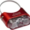 SON Rear Light for Seatposts - red