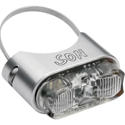 SON Rear Light for Seatposts - silver