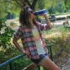 Outdoor Flessen & Thermosflessen < Source Act Tritan Clickseal Drinkfles - 0.7L - bayou blue / strap greek