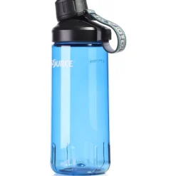Outdoor Flessen & Thermosflessen < Source Act Tritan Clickseal Drinkfles - 0.7L - bayou blue / strap greek