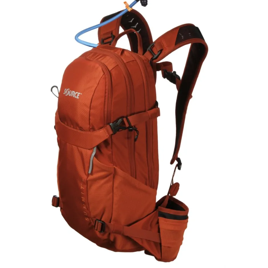 Rugzakken & Drinksystemen|Drinkrugzakken < Source Summit 15L Hydration Pack - Chili orange