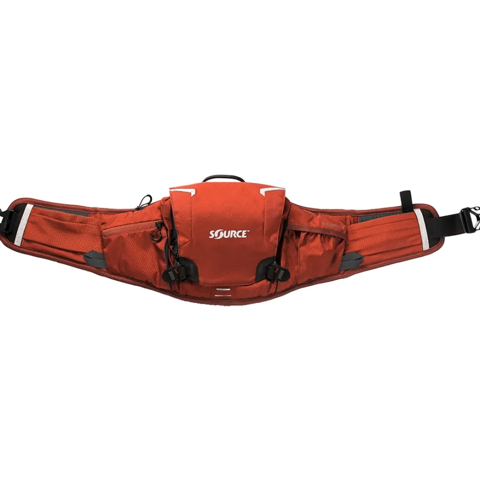 Source Hipster Ultra 5L Hydration Belt - chili orange