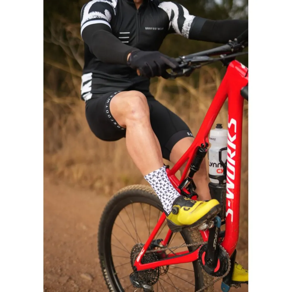 Sox Footwear Monochrome Sokken - cross