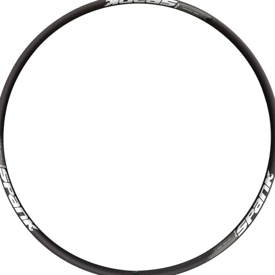 Velgen < Spank 359 Bead Bite 27.5 Inches MTB Rim - 28 Holes - shotpeen black / white