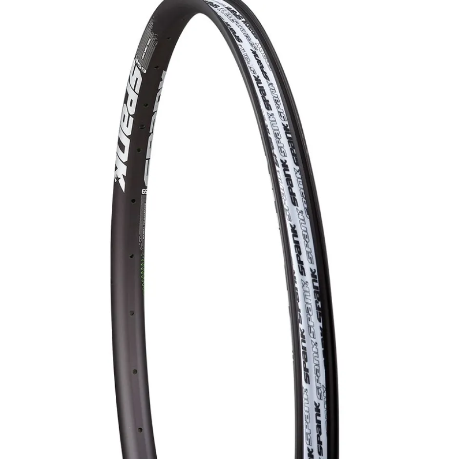 Velgen < Spank 359 Bead Bite 27.5 Inches MTB Rim - 28 Holes - shotpeen black / white
