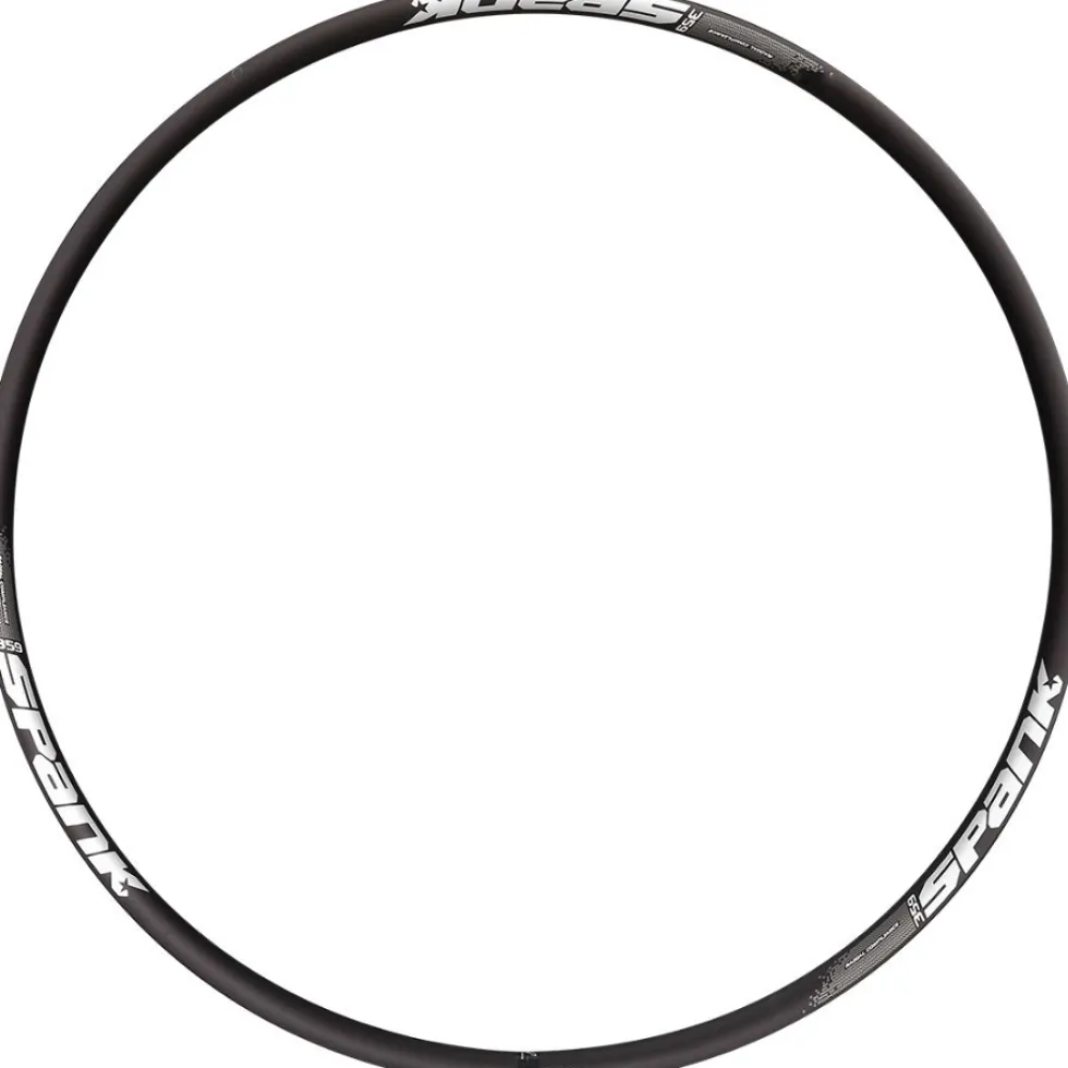 Spank 359 Bead Bite 29 Inch MTB Rim - 32 Holes - shotpeen black / white