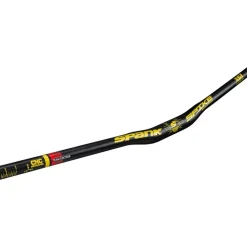 Spank Spike 800 VibroCore XGT MTB Handlebar - shotpeen black/yellow