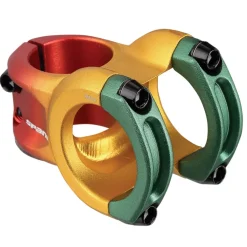 Stuurpennen < Spank Spoon 318 Stem - 31.8mm - Rasta Edition