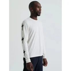 Specialized Reign Shirt met Lange Mouwen Unisex - birch white