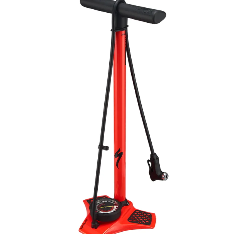 Specialized Air Tool Comp V2 Vloerpomp - Rocket Red