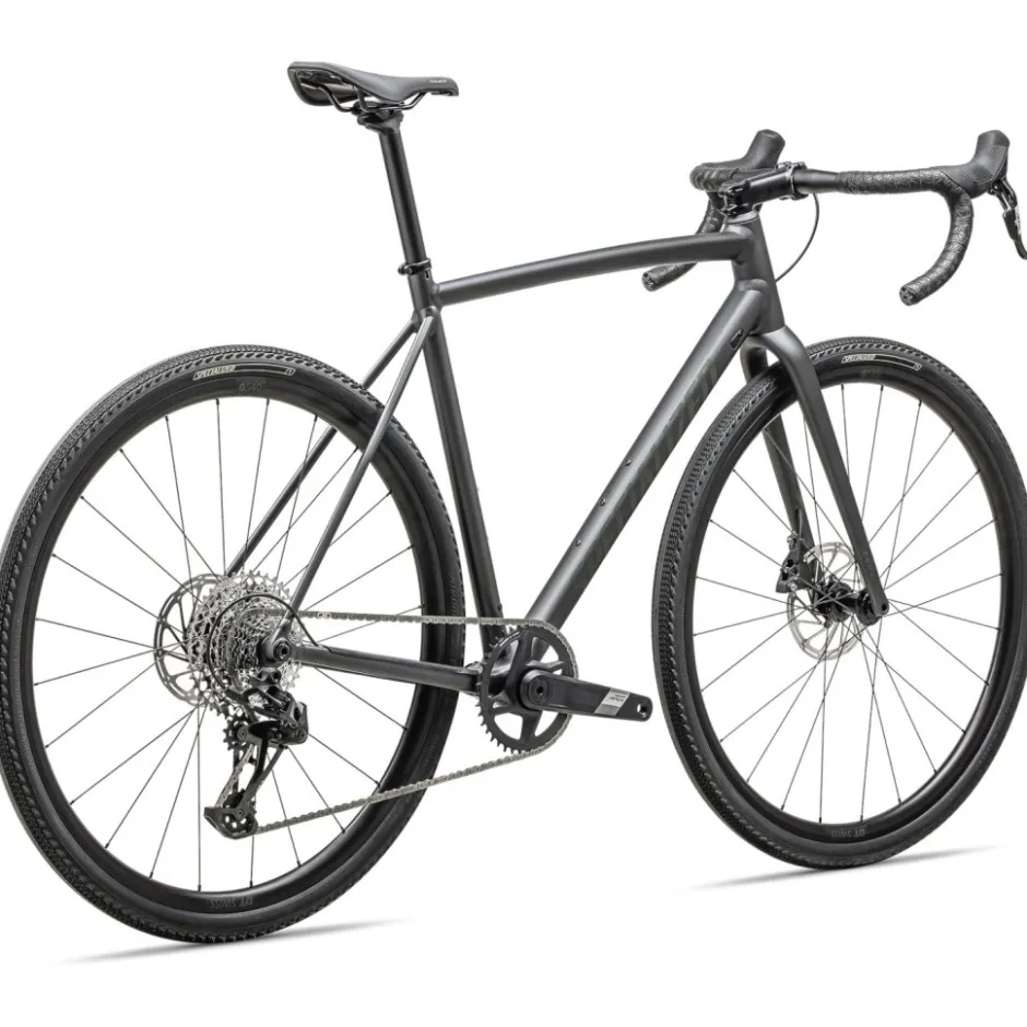 Race Gravelbikes < Specialized CRUX DSW COMP - Gravelbike - 2025 - satin smoke / oak green