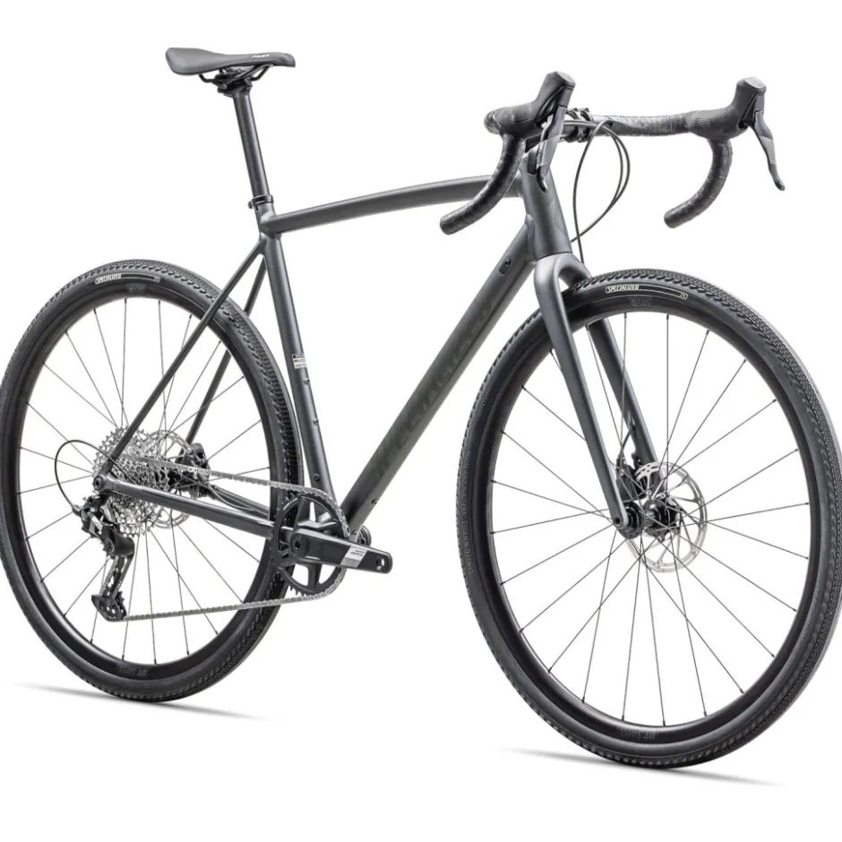Race Gravelbikes < Specialized CRUX DSW COMP - Gravelbike - 2025 - satin smoke / oak green