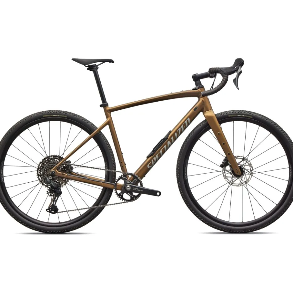 Gravelbikes Bikepacking < Specialized DIVERGE 4 SPORT - Gravelbike - 2026 - satin burnt gold metallic