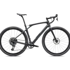 Gravelbikes Bikepacking < Specialized DIVERGE STR EXPERT - Carbon gravel bike - 2025 - satin black / diamond dust