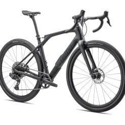 Gravelbikes Bikepacking < Specialized DIVERGE STR EXPERT - Carbon gravel bike - 2025 - satin black / diamond dust
