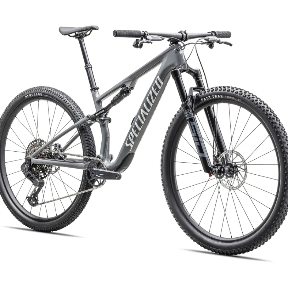 Mtb Full Suspension|Crosscountry Mountainbikes < Specialized EPIC 8 COMP - 29" Carbon Mountainbike - 2025 - glo ahen gray / white