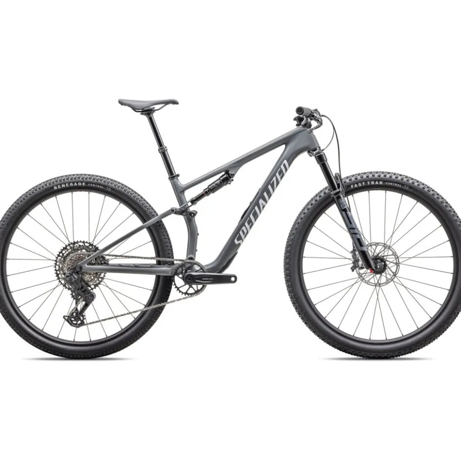 Mtb Full Suspension|Crosscountry Mountainbikes < Specialized EPIC 8 COMP - 29" Carbon Mountainbike - 2025 - glo ahen gray / white