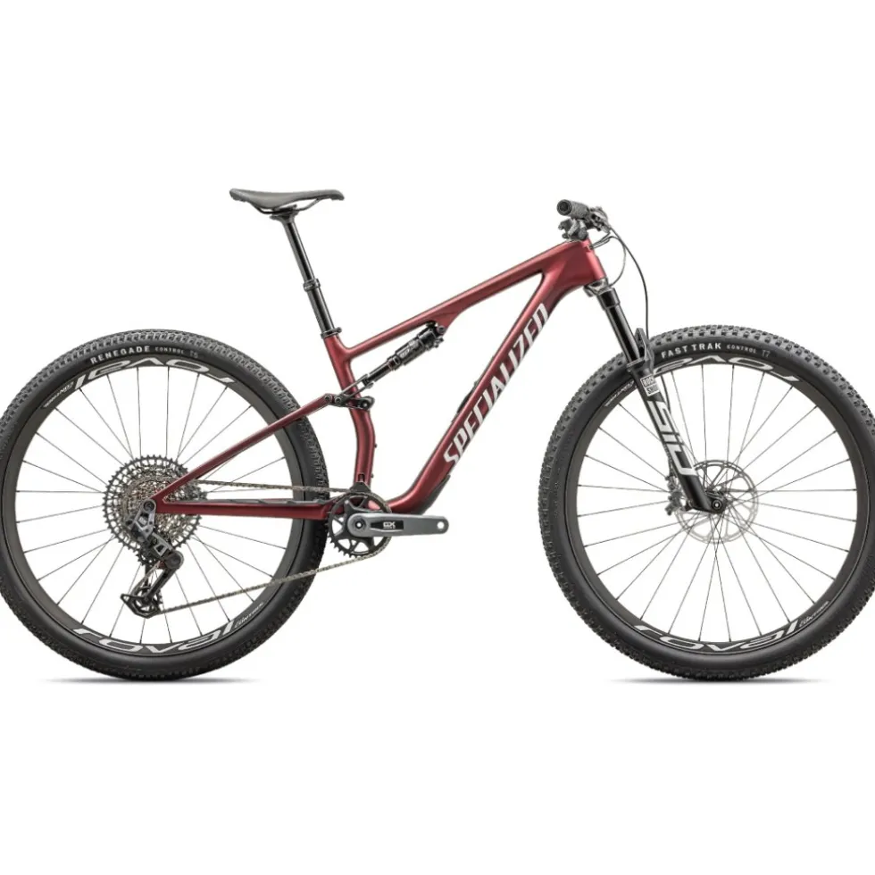 Specialized EPIC 8 EXPERT - 29" Carbon Mountainbike - 2025 - satin / redsky white