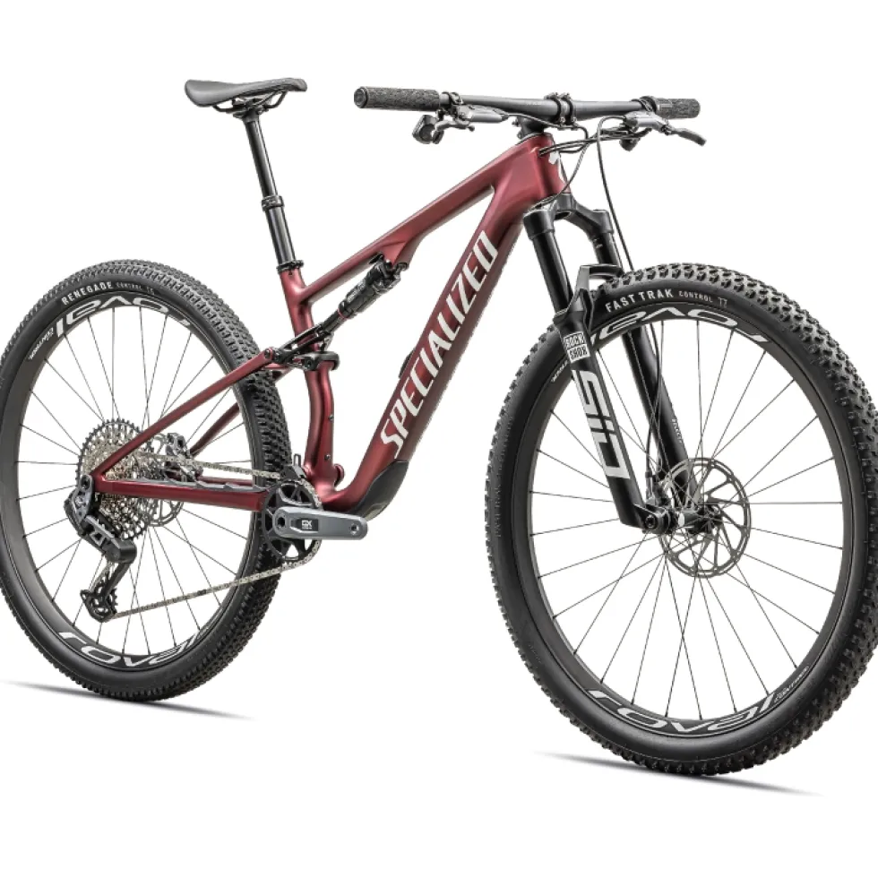 Specialized EPIC 8 EXPERT - 29" Carbon Mountainbike - 2025 - satin / redsky white