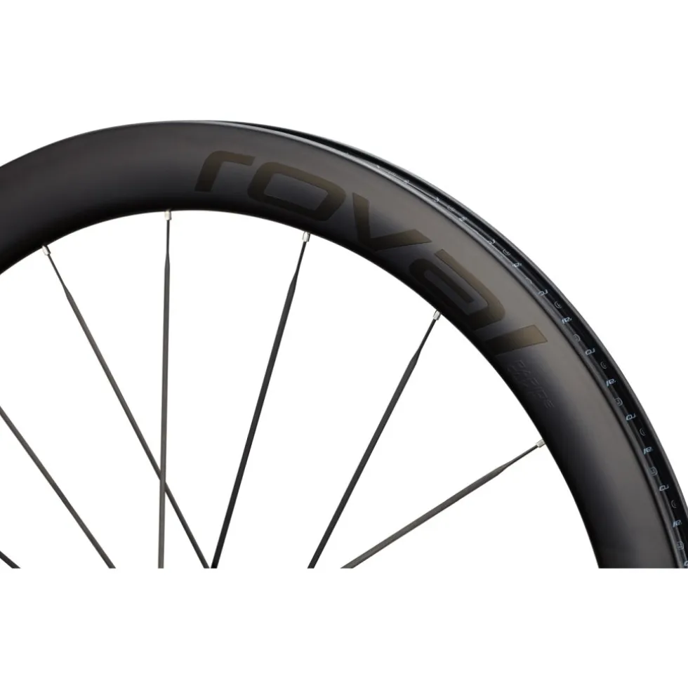 Specialized Rapide CLX III Voorwiel - 28" | Centerlock | 12x100mm - Satin Carbon/Gloss Black