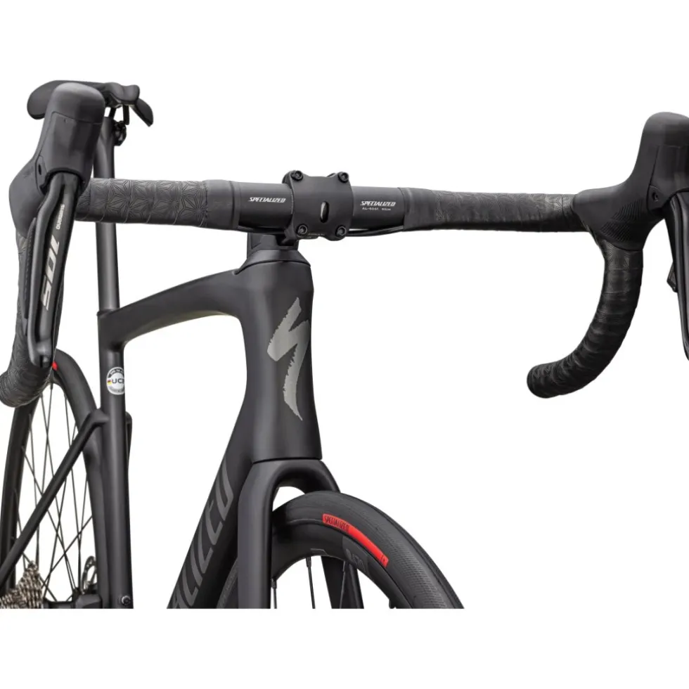 Specialized TARMAC SL7 COMP - Carbon Racefiets - 2025 - satin obsidian / smoke
