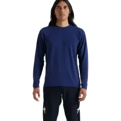 Specialized Trail MTB Fietsshirt met Lange Mouwen Heren - deep marine