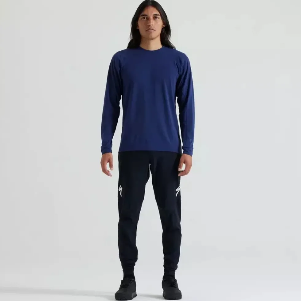 Specialized Trail MTB Fietsshirt met Lange Mouwen Heren - deep marine