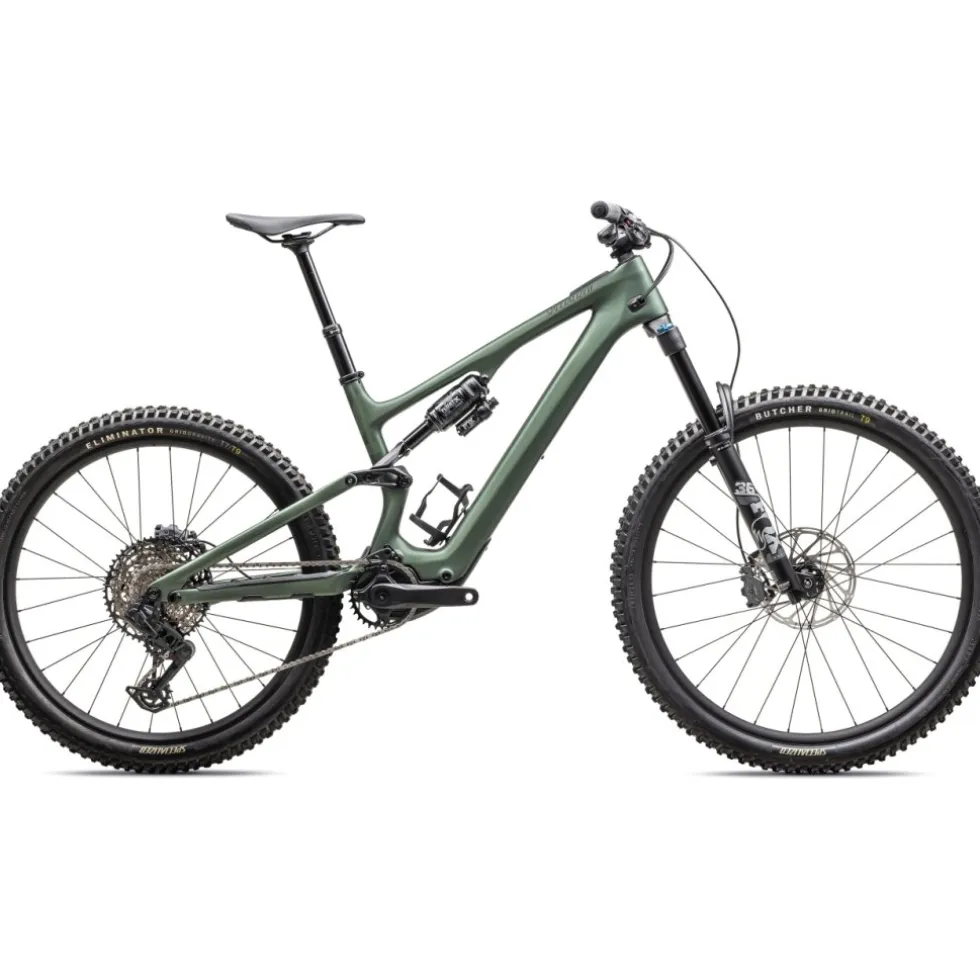Specialized TURBO LEVO SL 2 COMP - Carbon E-MTB - 2025 - cypress metallic / cypress / dark moss green
