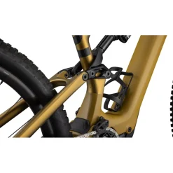 Specialized TURBO LEVO SL EXPERT - Carbon E-Mountainbike - 2023 - satin harvest gold / harvest gold metallic / obsidian / silver dust