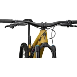 Specialized TURBO LEVO SL EXPERT - Carbon E-Mountainbike - 2023 - satin harvest gold / harvest gold metallic / obsidian / silver dust