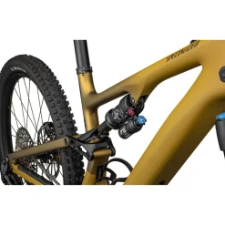 Specialized TURBO LEVO SL EXPERT - Carbon E-Mountainbike - 2023 - satin harvest gold / harvest gold metallic / obsidian / silver dust