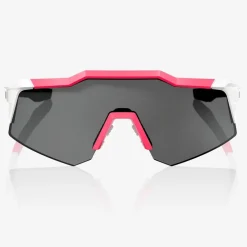 100% Speedcraft XS Bril - Puddy Pink White - Smoke | Clear