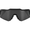 Mtb-Brillen|Racefietsbrillen < 1 00% Speedcraft XS Bril - Soft Tact Black - Smoke | Clear