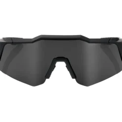 Mtb-Brillen|Racefietsbrillen < 1 00% Speedcraft XS Bril - Soft Tact Black - Smoke | Clear