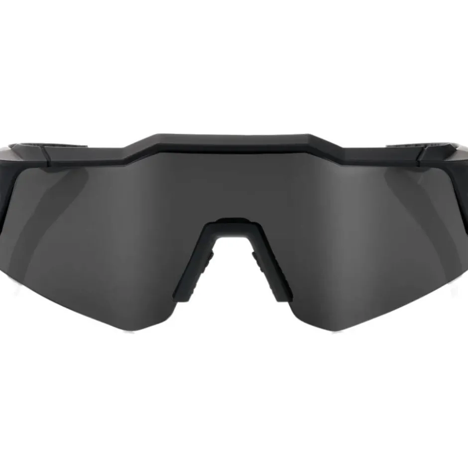 Mtb-Brillen|Racefietsbrillen < 1 00% Speedcraft XS Bril - Soft Tact Black - Smoke | Clear