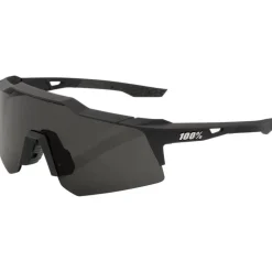 Mtb-Brillen|Racefietsbrillen < 1 00% Speedcraft XS Bril - Soft Tact Black - Smoke | Clear