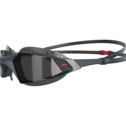 Speedo Aquapulse Pro Oxid Grey/Phoenix Red/Smoke Zwembril