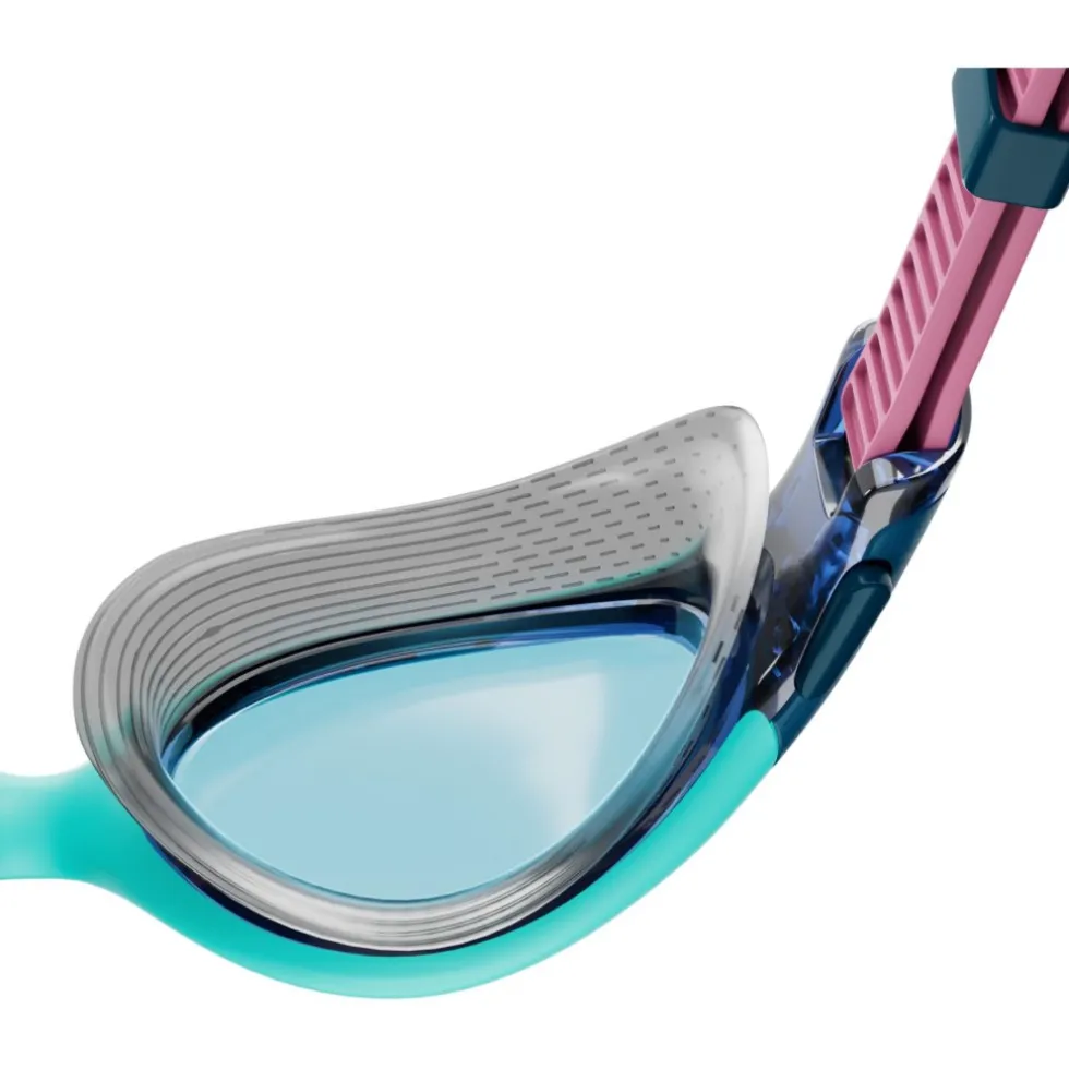 Speedo Biofuse 2.0 Zwembril Dames - Marine Blue/Peacock/Funny Pink/Hot Mauve/Aqua Blue