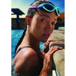 Speedo Biofuse 2.0 Zwembril Dames - Marine Blue/Peacock/Funny Pink/Hot Mauve/Aqua Blue